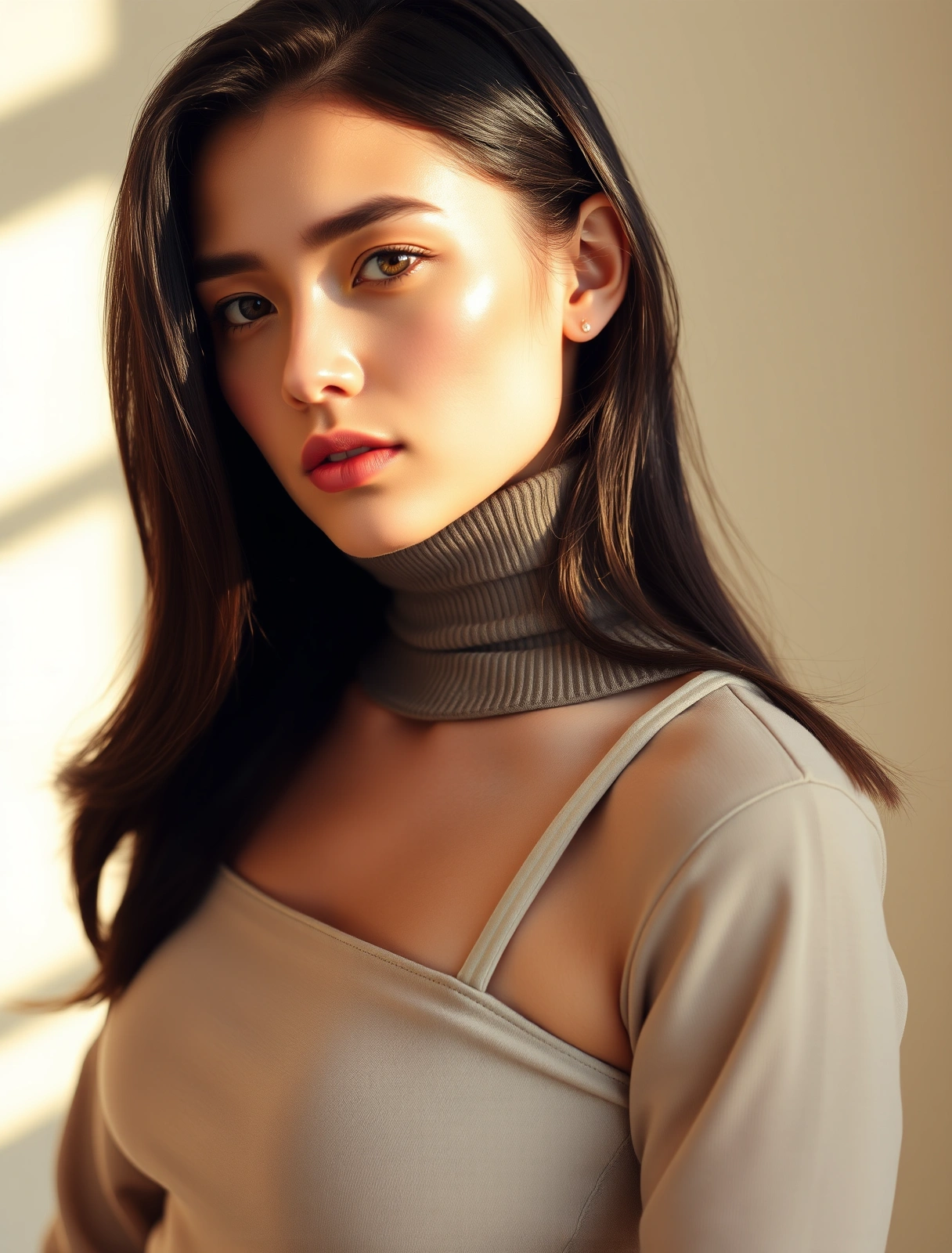 Elara lifestyle portrait in warm natural light