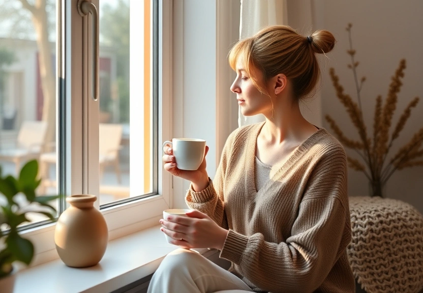 Wellness content featuring morning routine